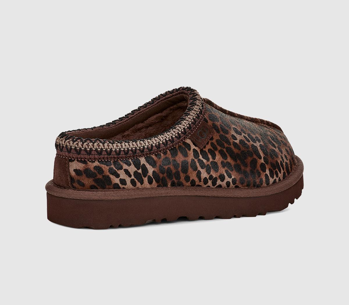 UGGTasman II SlippersLeopard Caspian Burnt Cedar