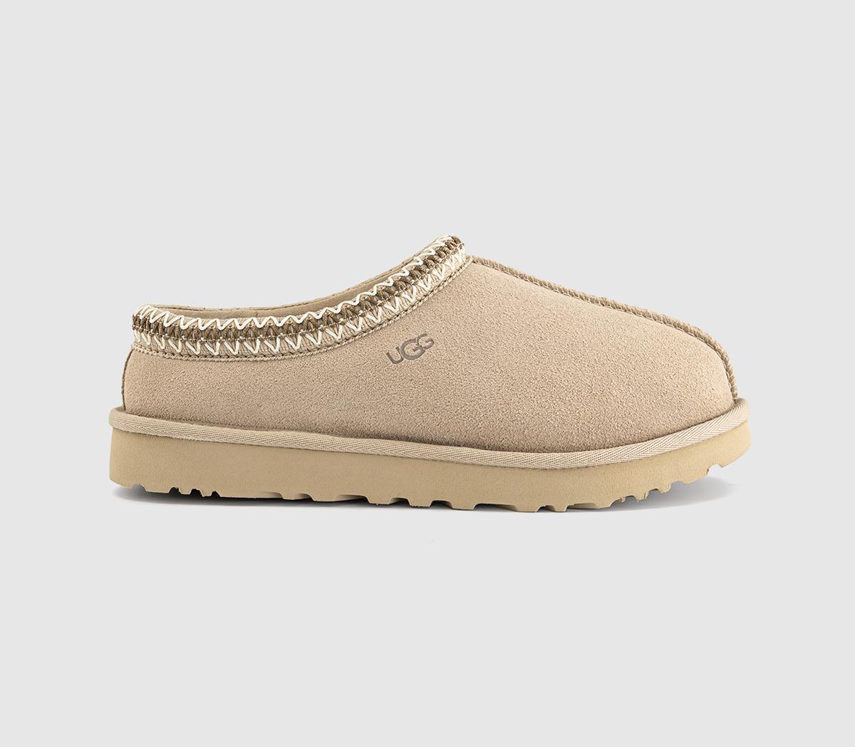 Ugg Tasman Ii Slippers Moonlight  Natural in Women's Size 8, Office Shoes