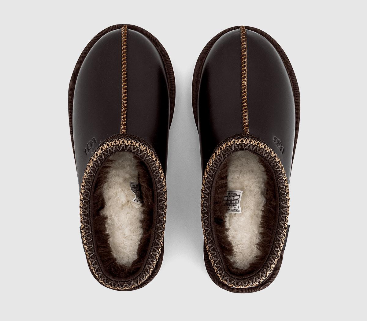 UGGTasman Leather Regan Slippers UGGTasman Leather Regan SlippersIronwood