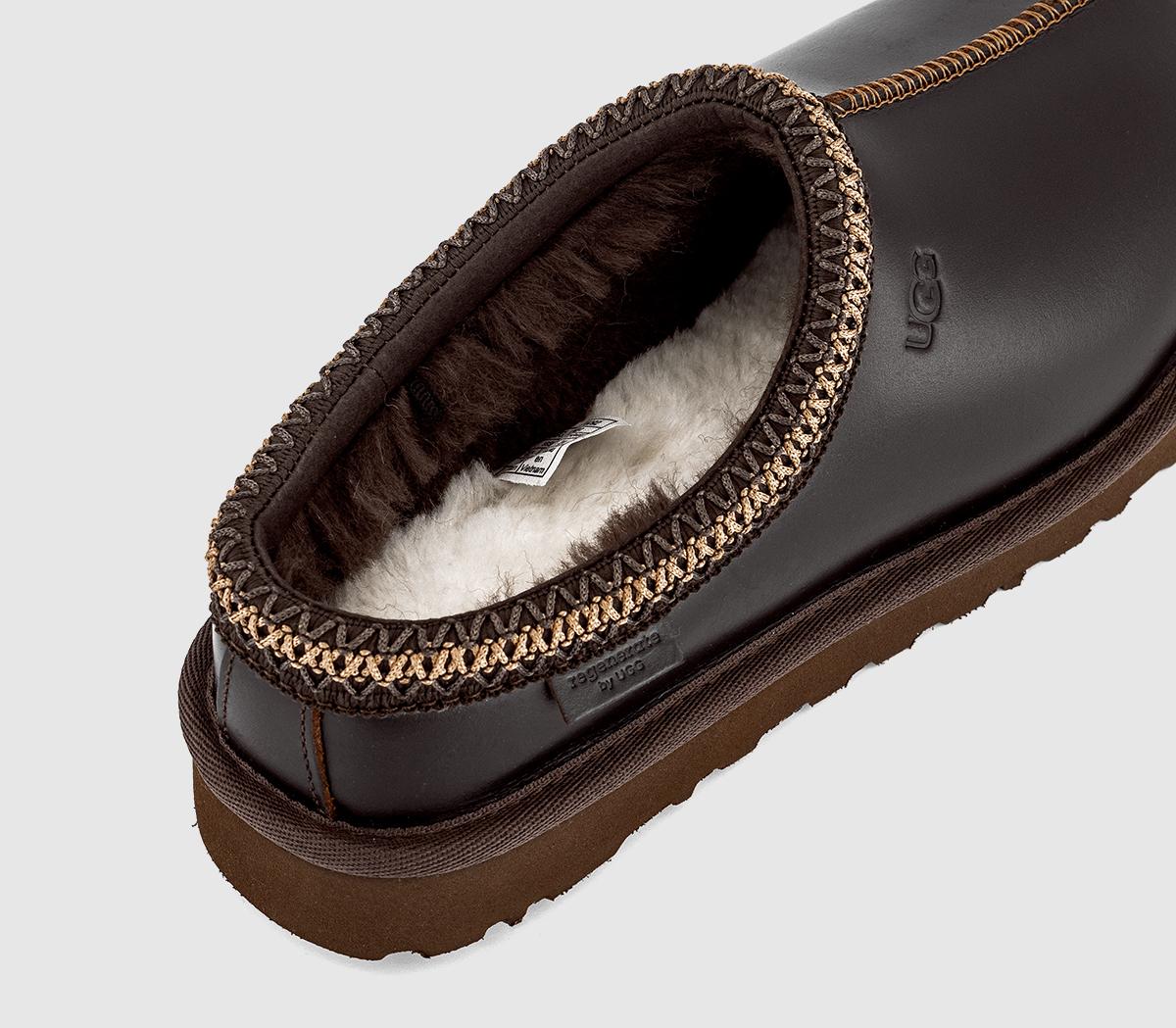 UGGTasman Leather Regan Slippers UGGTasman Leather Regan SlippersIronwood