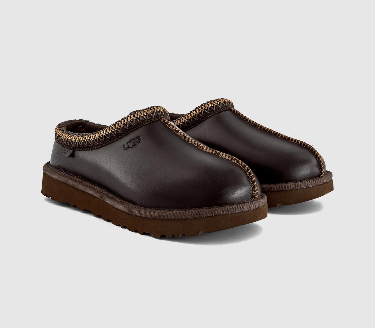 UGGTasman Leather Regan Slippers UGGTasman Leather Regan SlippersIronwood
