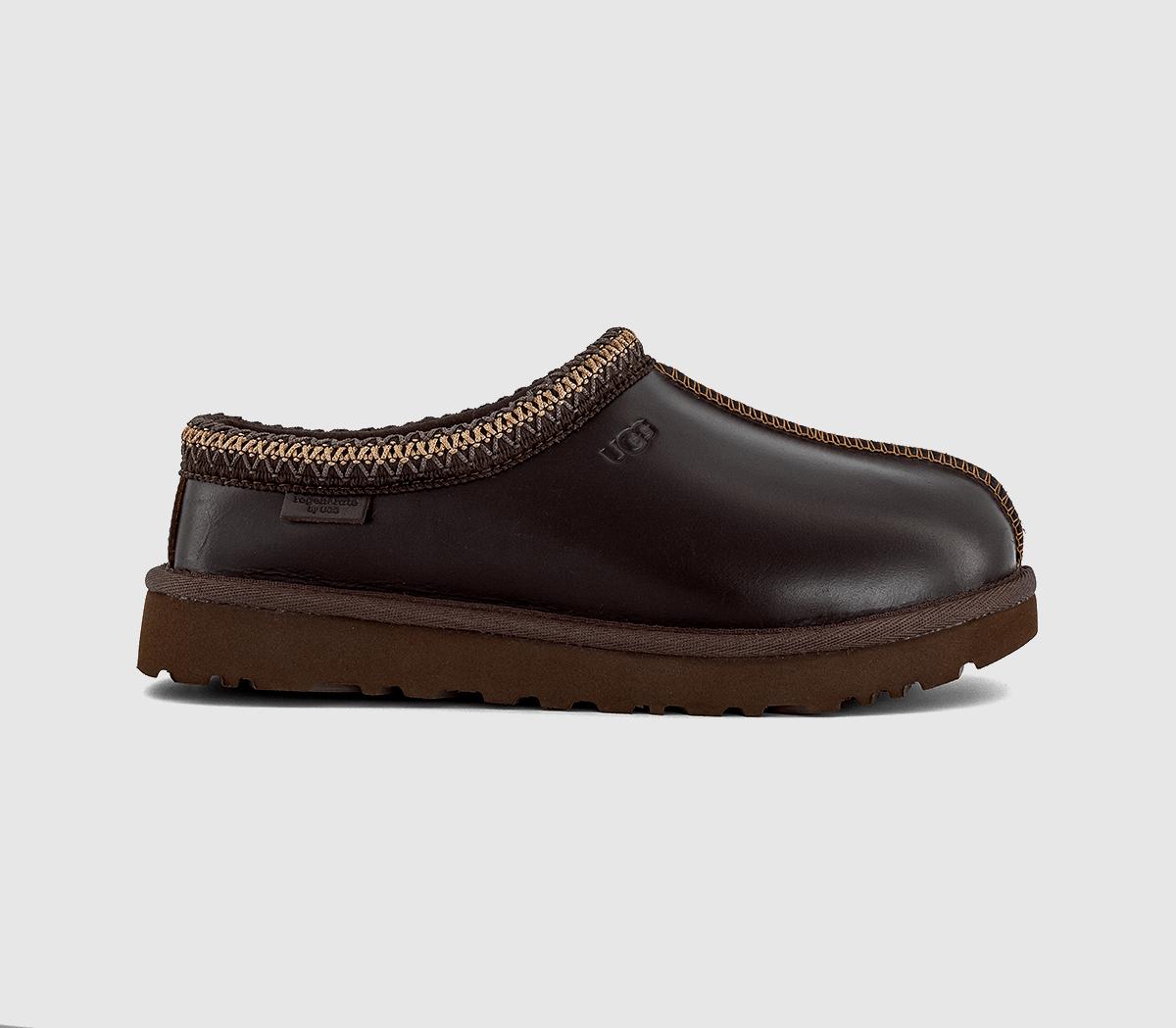 UGGTasman Leather Regan Slippers UGGTasman Leather Regan SlippersIronwood