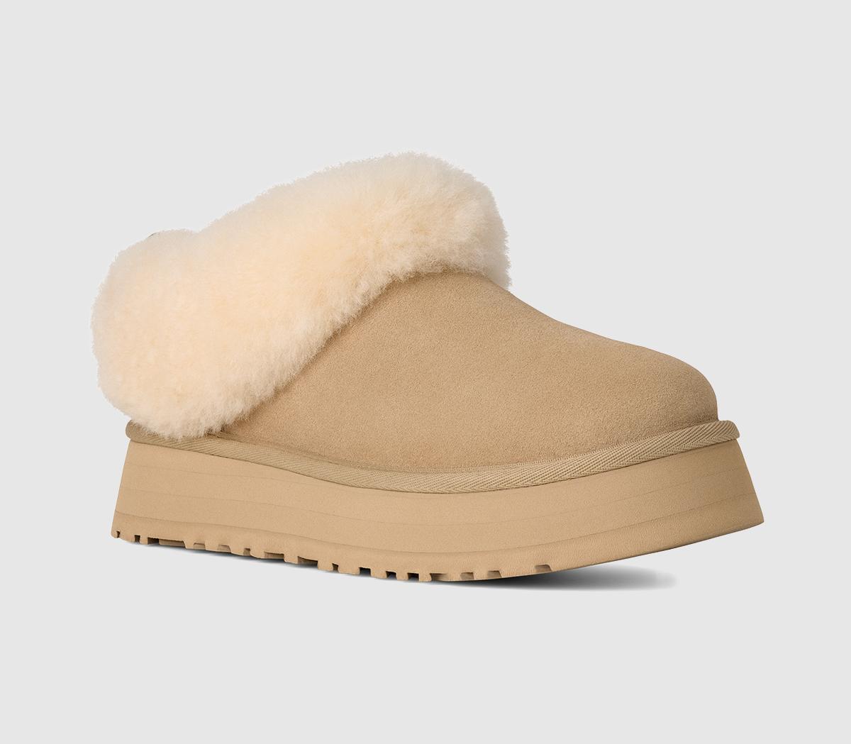 UGG Tazzelle Boots Mustard Seed Flat Shoes for Women