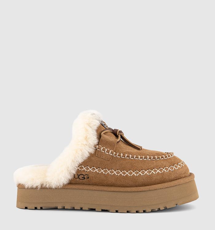UGG Disquette Alpine Slippers Chestnut