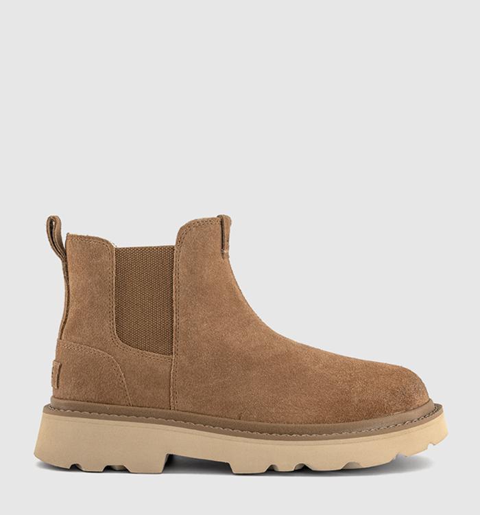 UGG Chelsea Lug Boots Chestnut