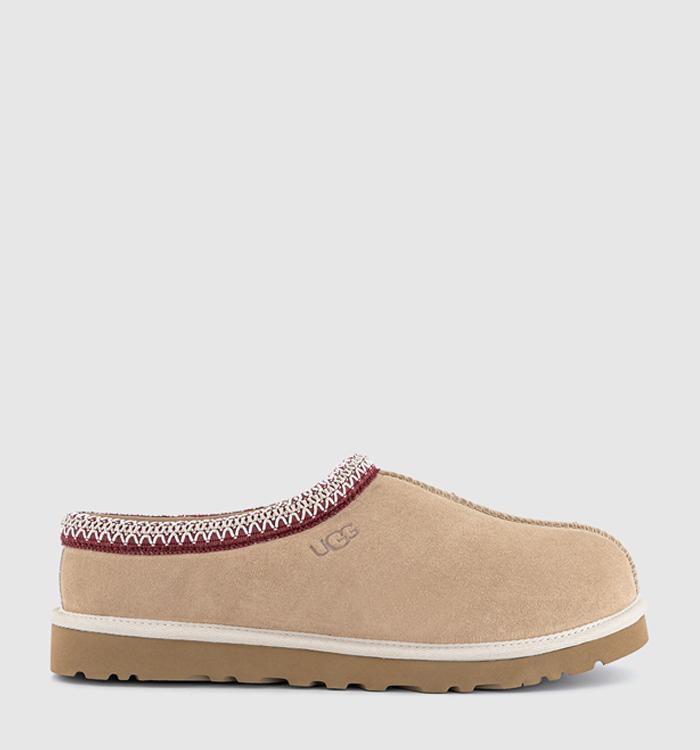 UGG Tasman II Slippers Driftwood Biking Red