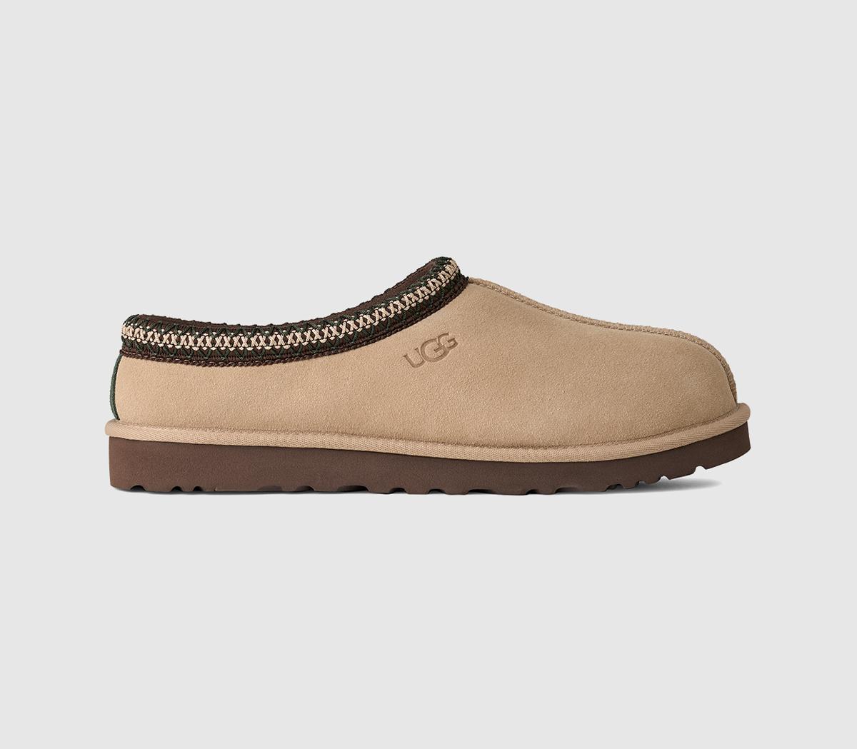 Ugg Tasman Ii Slippers Mustard Seed Molasses  Natural in Men's Size 7, Office Shoes