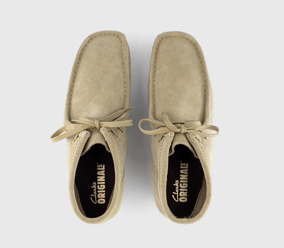 Clarks Originals Wallabee Boots Maple Suede - Men's Boots
