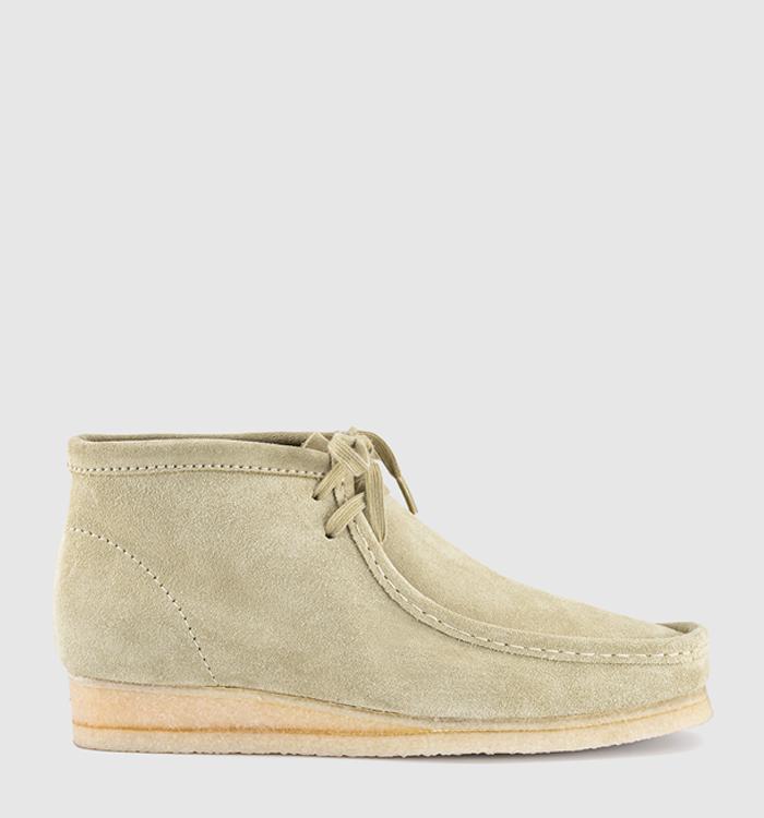 Clarks Originals Wallabee Boots Maple Suede