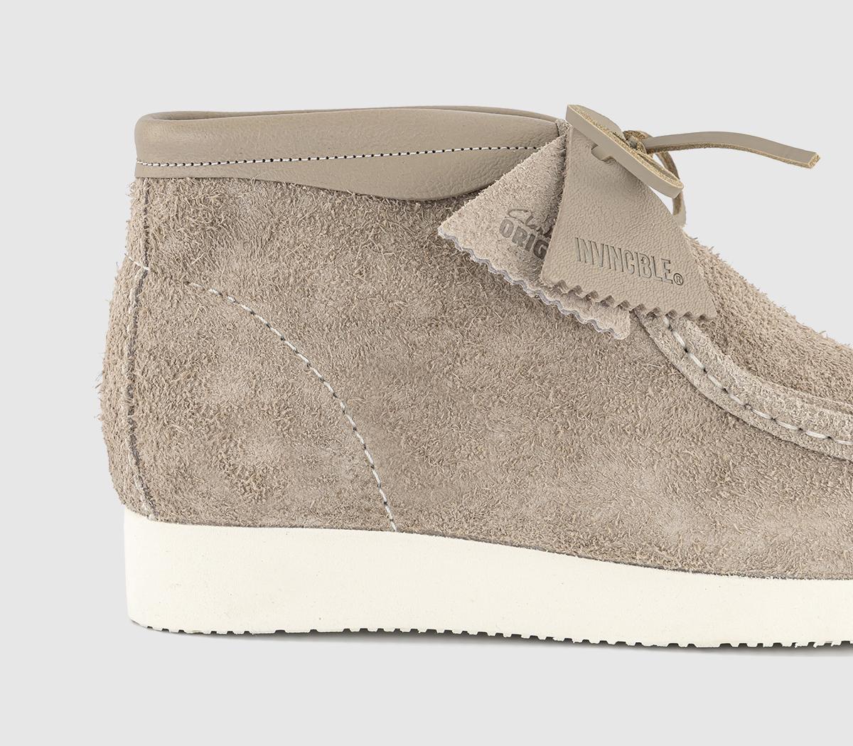Clarks OriginalsInvincible Wallabee ShoesTaupe