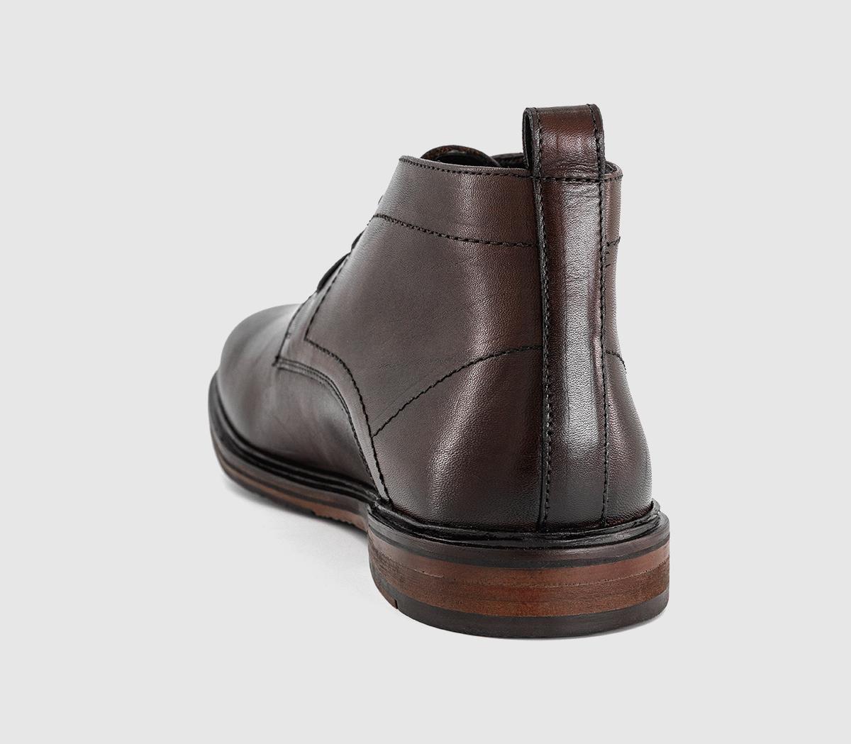OFFICEBarnaby Smart Chukka BootsBrown Leather