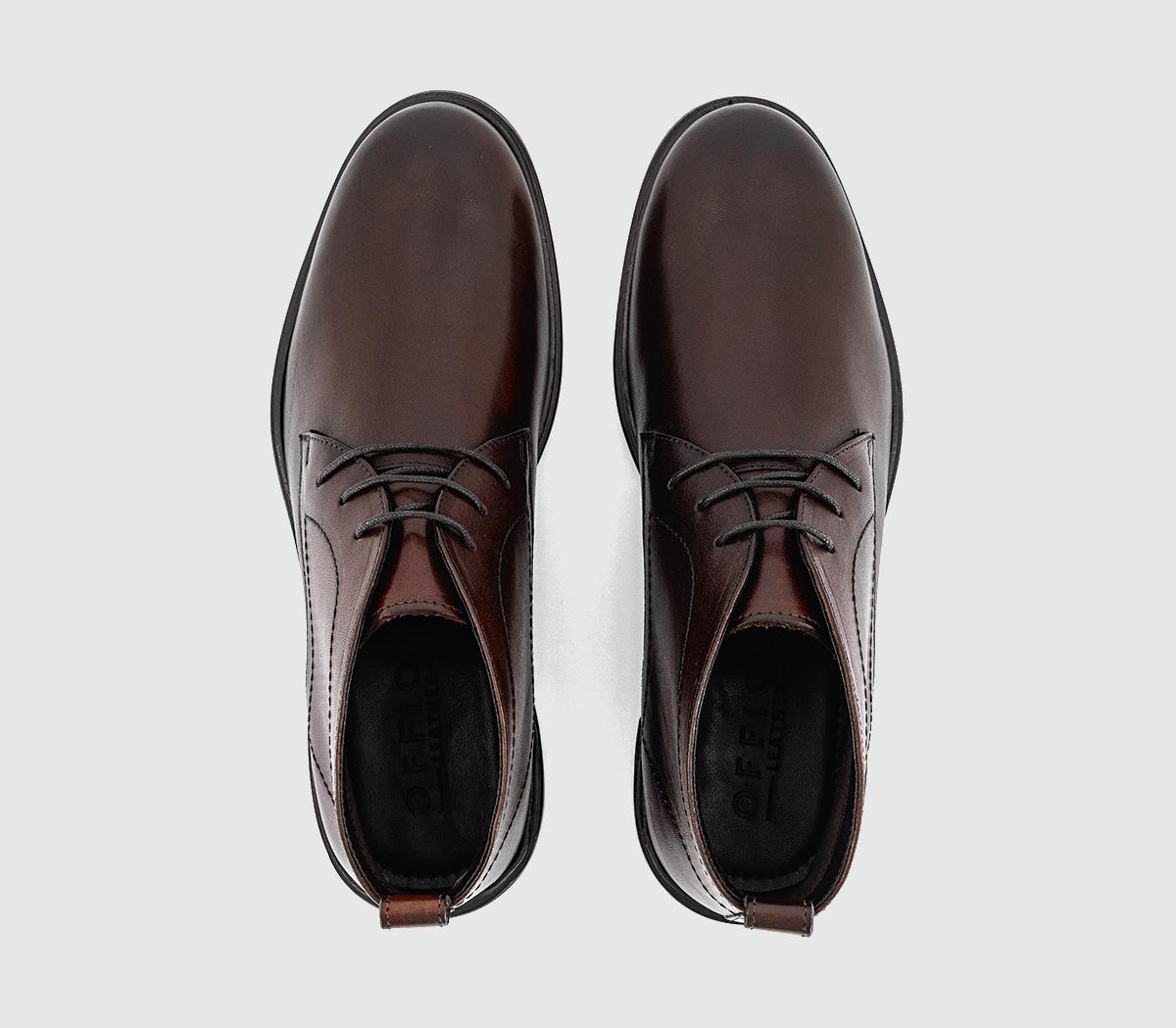 OFFICEBarnaby Smart Chukka BootsBrown Leather