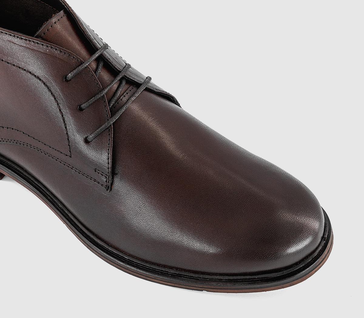 OFFICEBarnaby Smart Chukka BootsBrown Leather