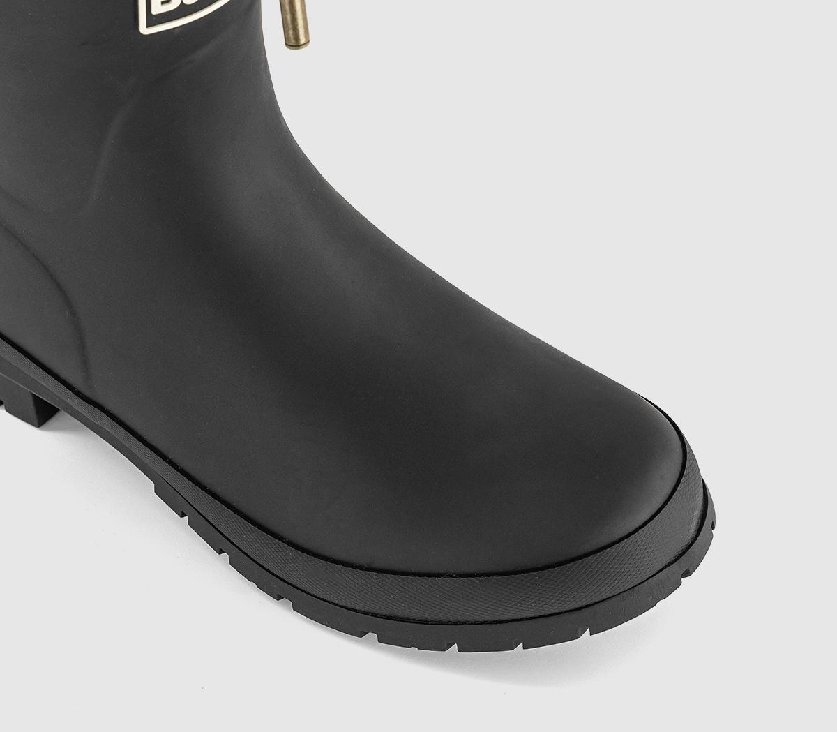 BarbourMowbray Mid Shearling Welly BootsBlack