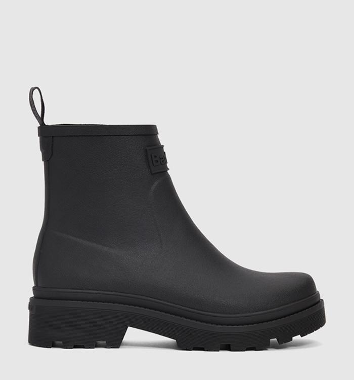Barbour Layla Ankle Welly Boots Black