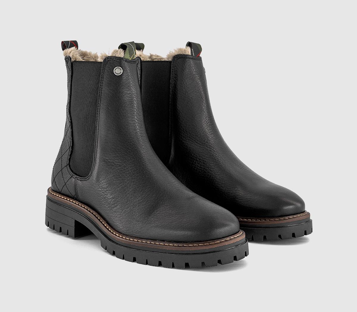 BarbourEvie Warm Lined Chelsea BootsBlack