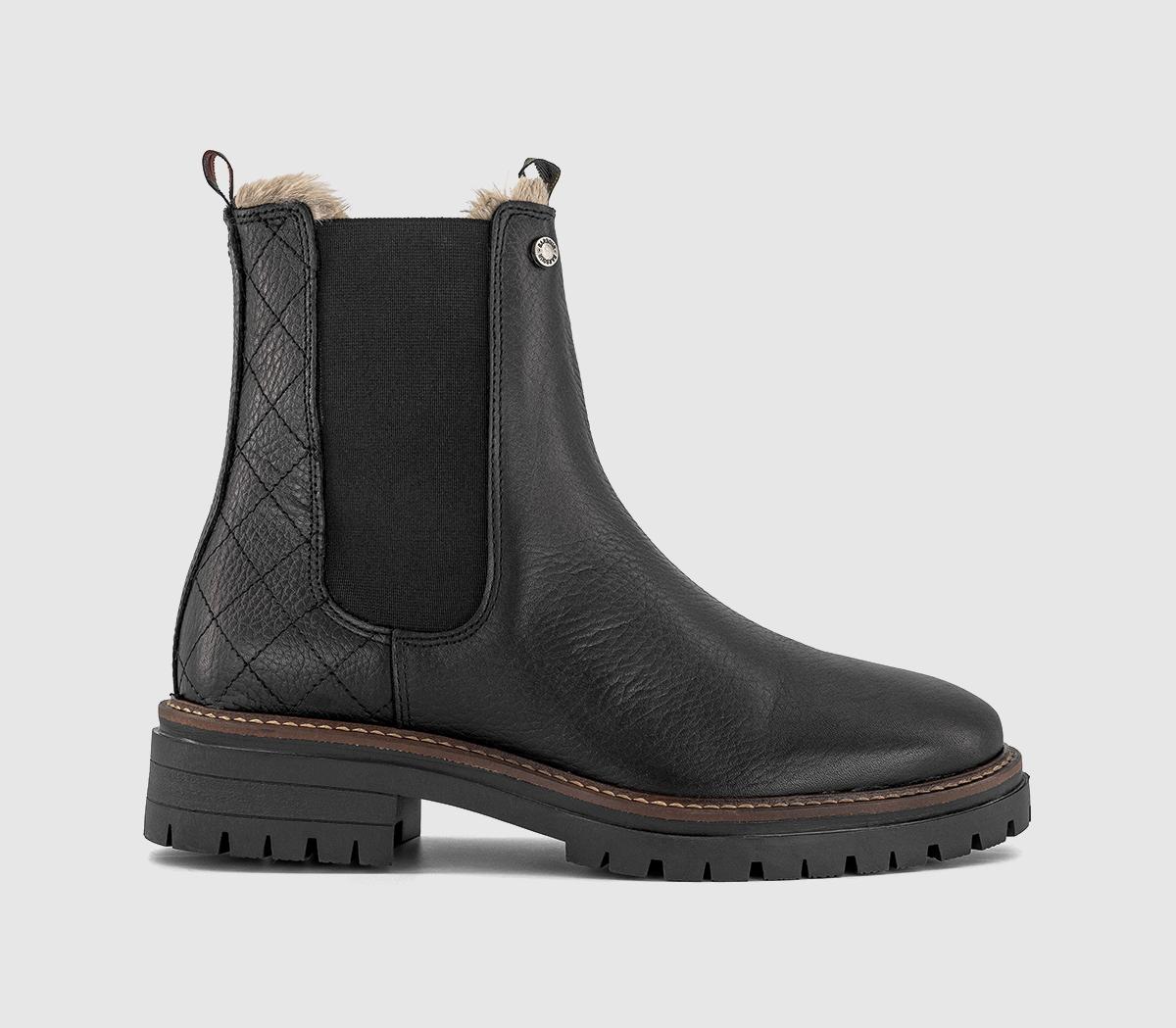 BarbourEvie Warm Lined Chelsea BootsBlack