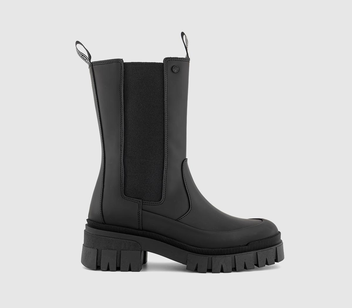 Barbour Sidneigh Chelsea Boots  Black in Women's Size 5, Office Shoes