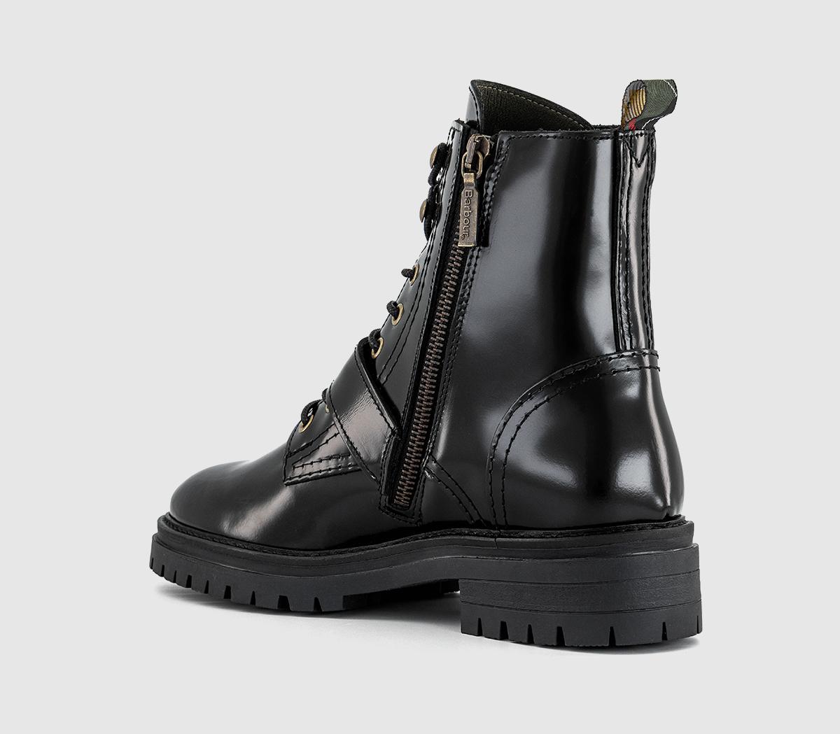 BarbourOuseburne Lace Up BootsBlack