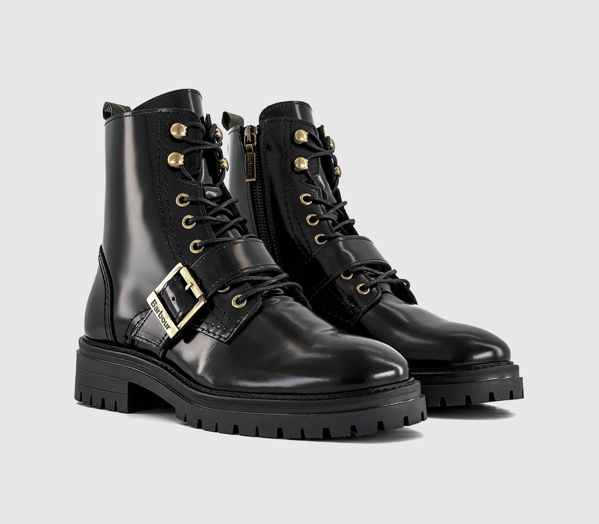 BarbourOuseburne Lace Up BootsBlack