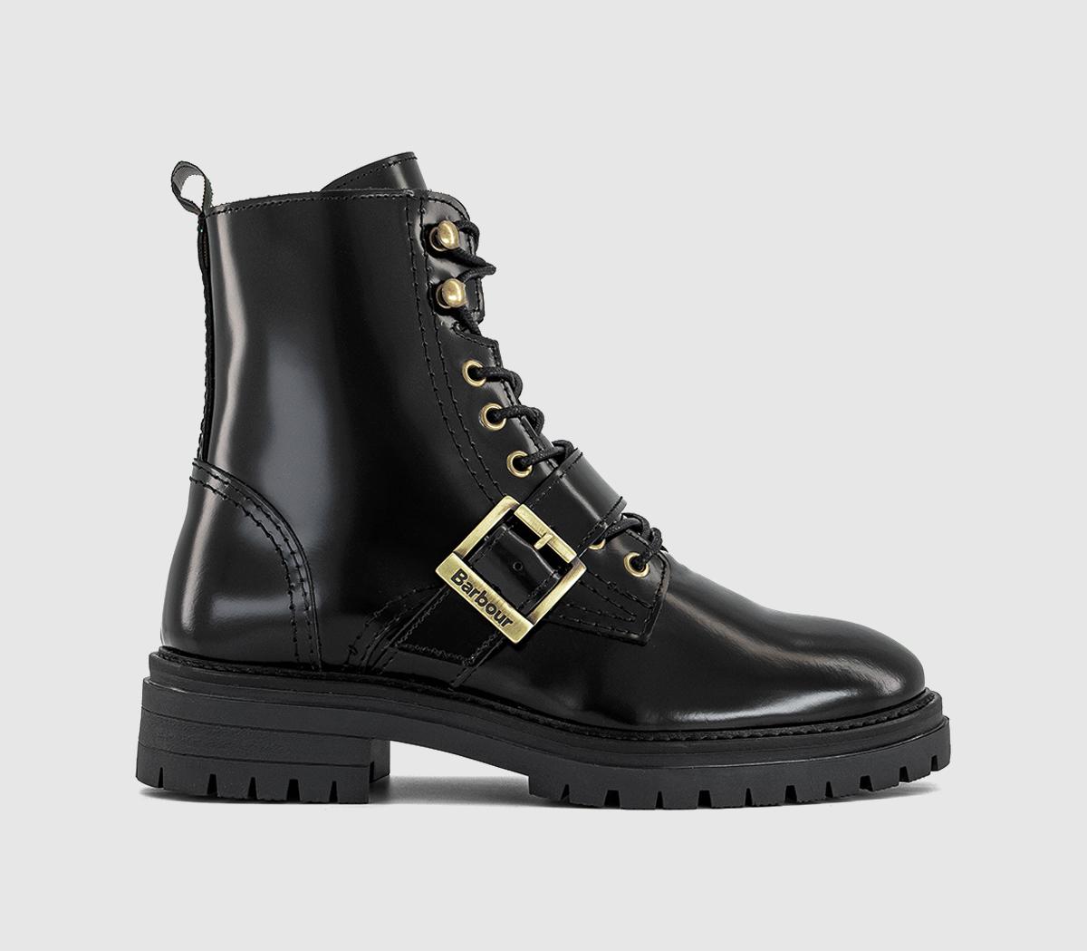 BarbourOuseburne Lace Up BootsBlack