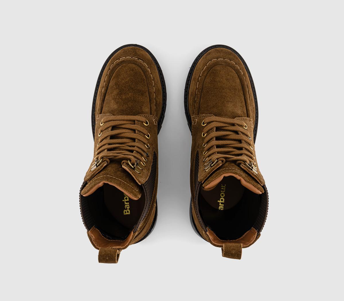 BarbourLeonie Lace Up BootsTobacco Suede