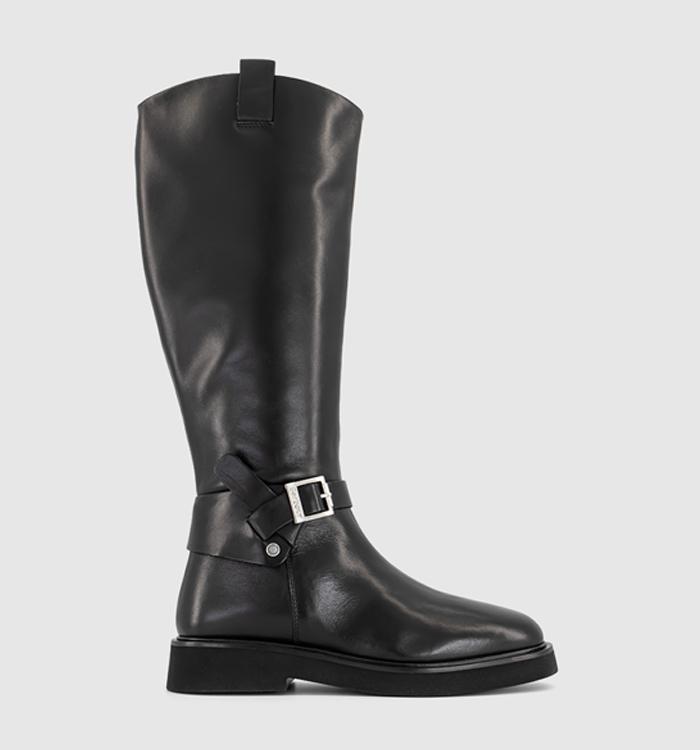 Barbour Theodora Riding Boots Black