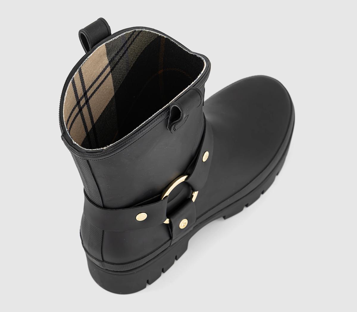 BarbourElley Harness Welly BootsBlack