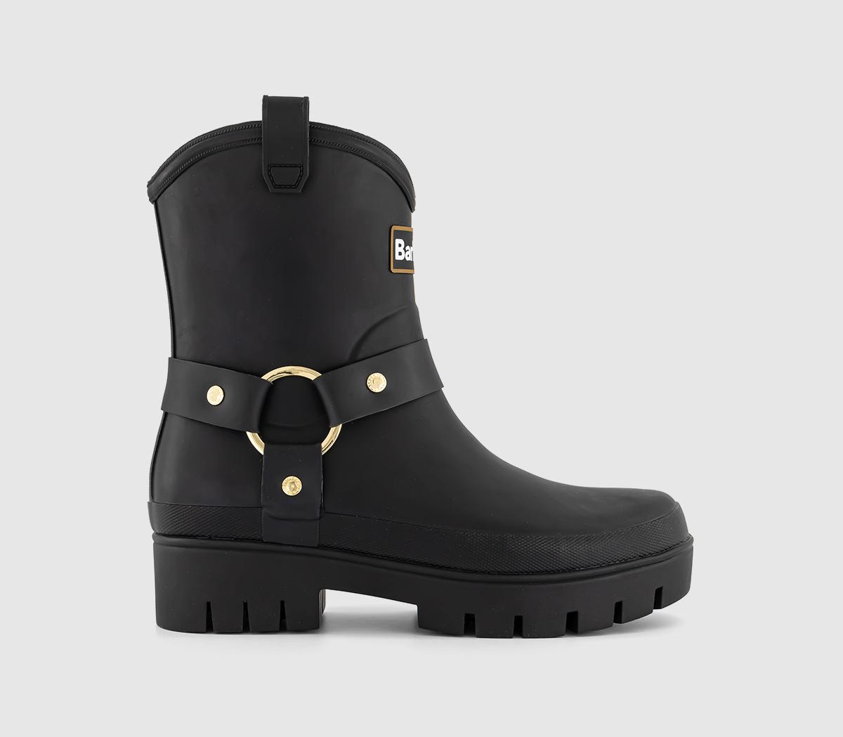 BarbourElley Harness Welly BootsBlack