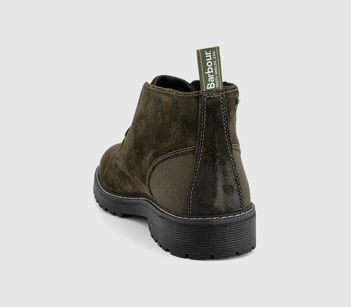 BarbourMaxwell Chukka BootsOiled Brown Suede