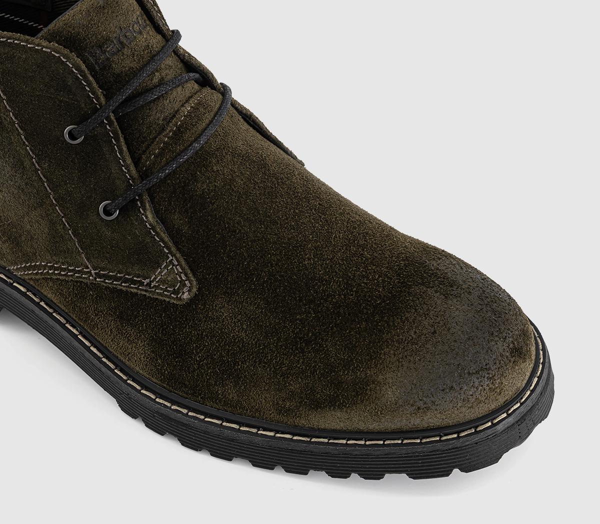 BarbourMaxwell Chukka BootsOiled Brown Suede