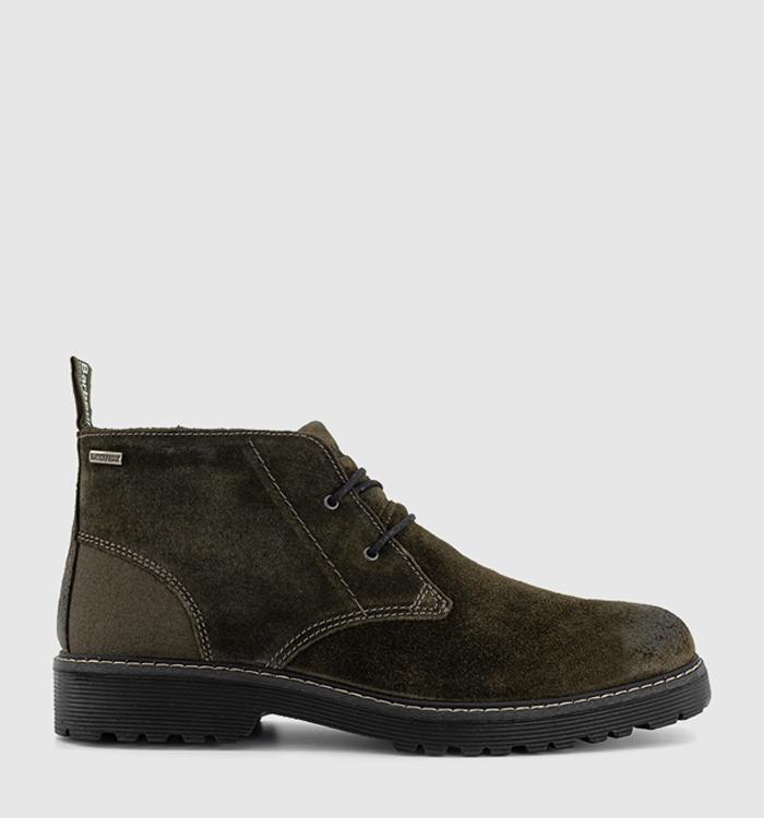 Barbour Maxwell Chukka Boots Oiled Brown Suede