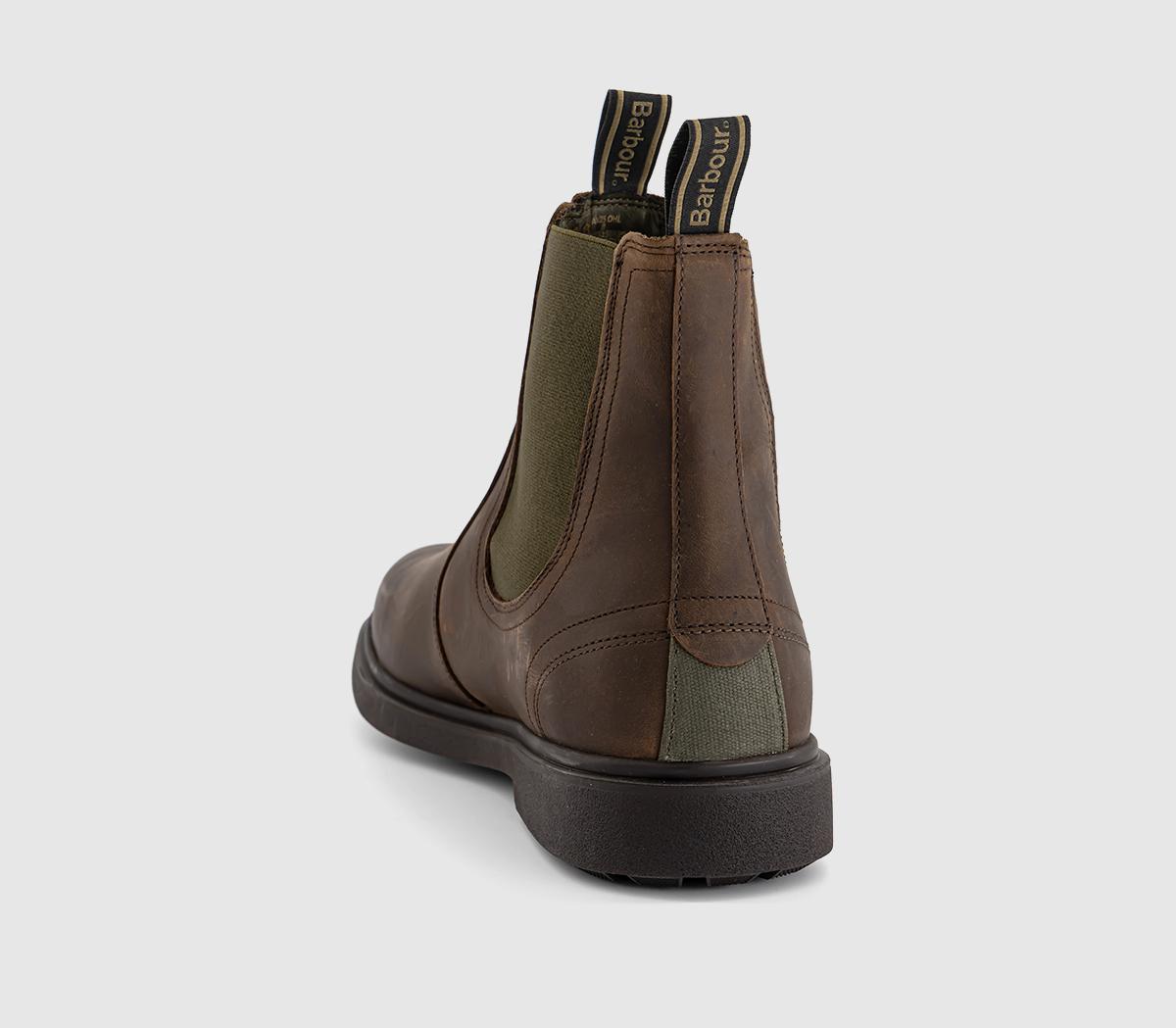 BarbourHale Chelsea BootsDark Brown