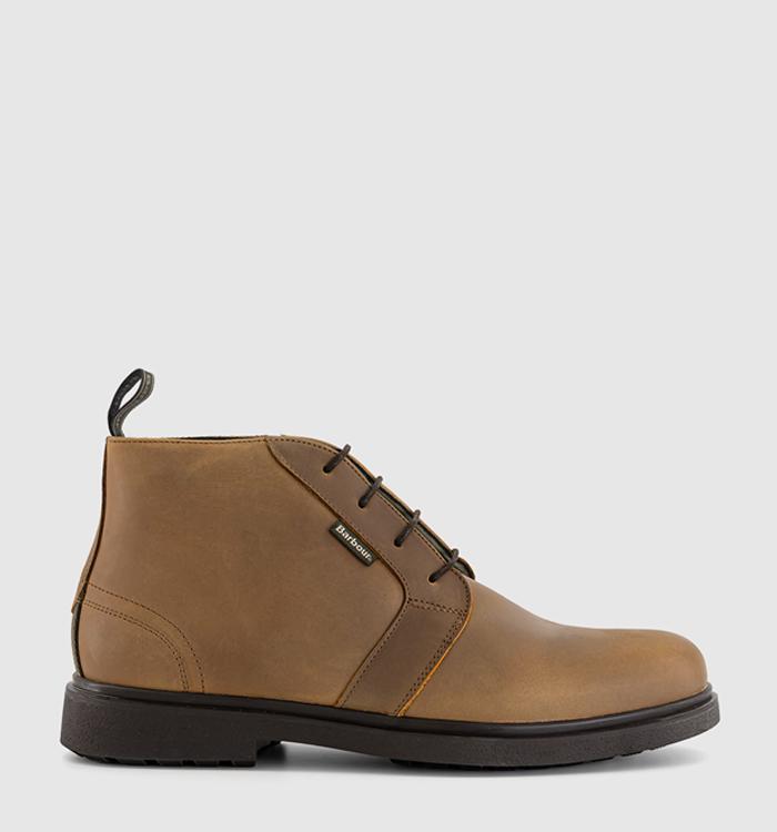 Barbour Meays Chukka Boots Tan