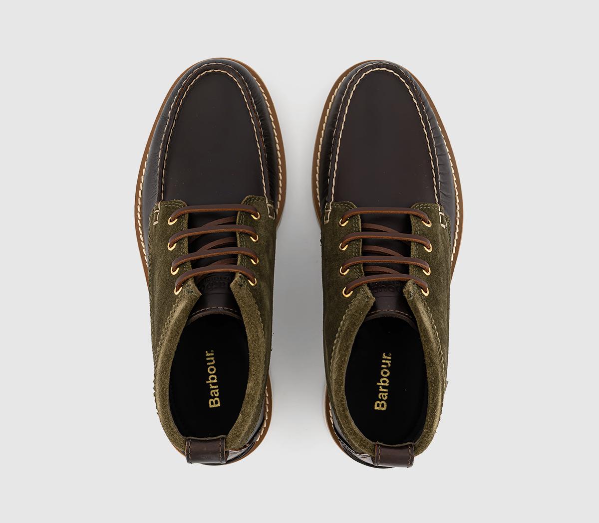 BarbourHadston Chukka BootsOiled Dark Brown