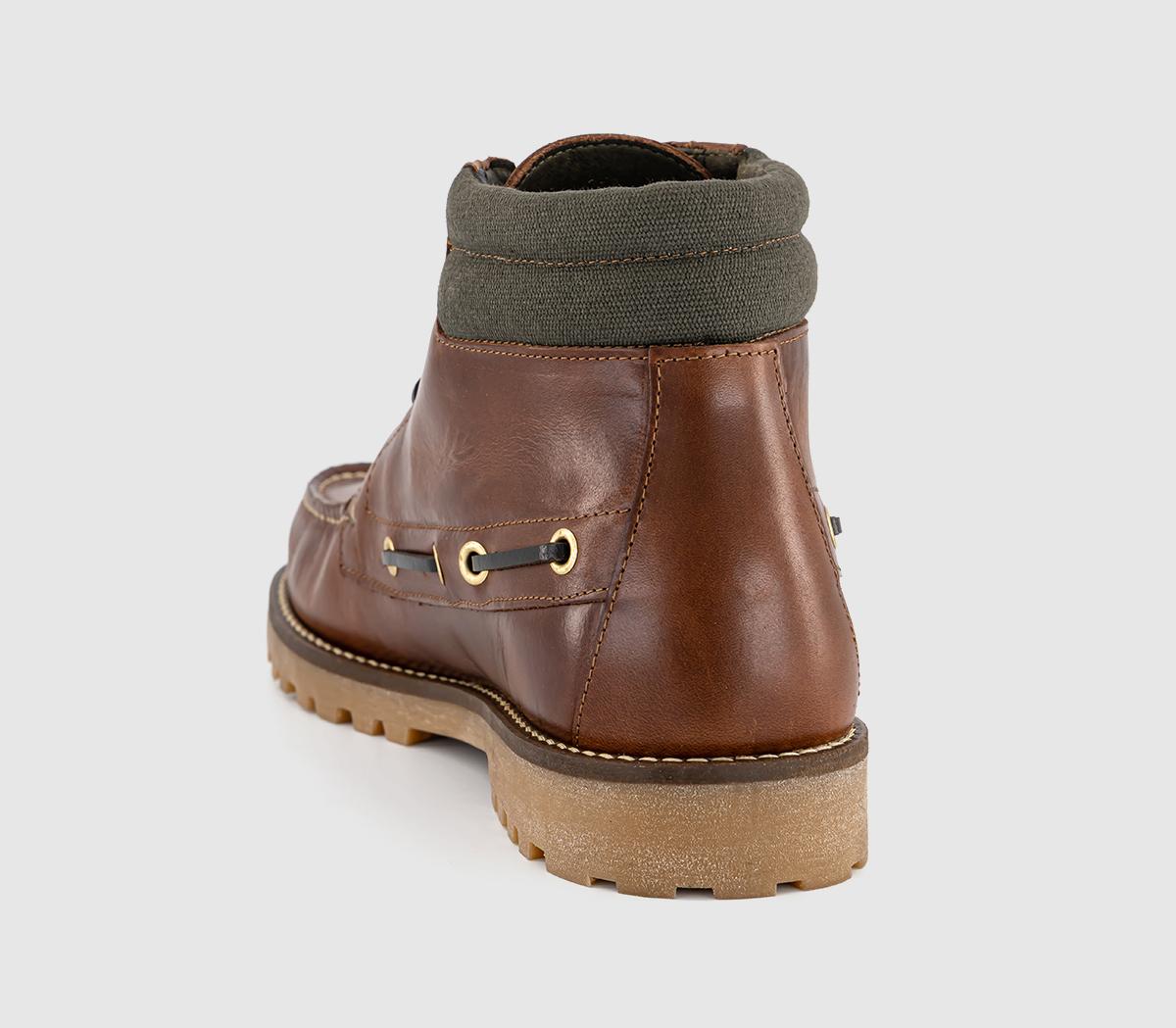 BarbourTiller Moccasin BootsMahogany