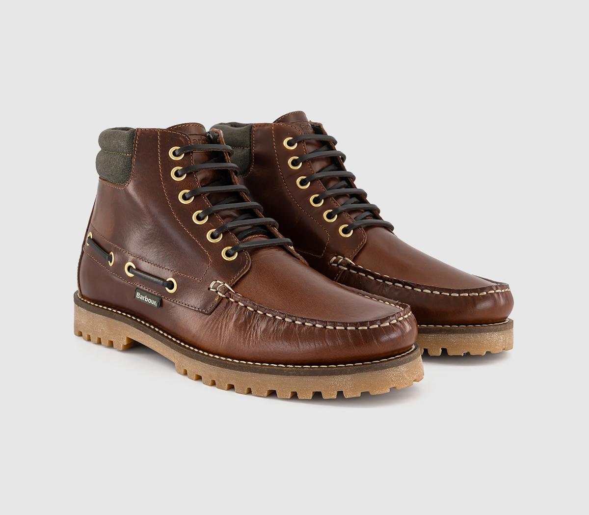 BarbourTiller Moccasin BootsMahogany