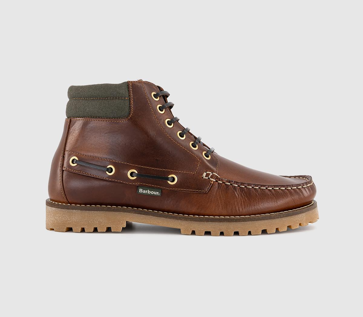 BarbourTiller Moccasin BootsMahogany