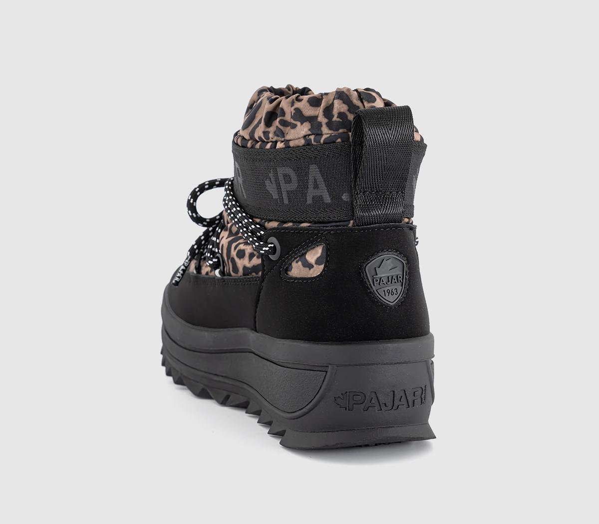 PAJARGalaxy Mini BootsBlack Leopard