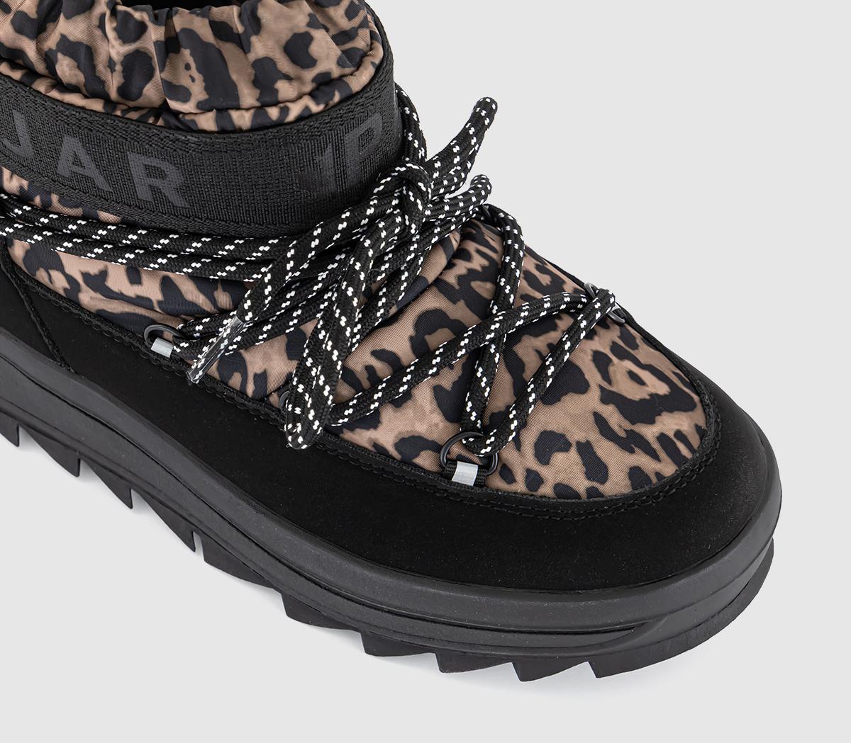 PAJARGalaxy Mini BootsBlack Leopard