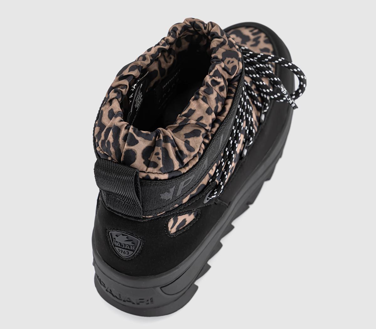PAJARGalaxy Mini BootsBlack Leopard