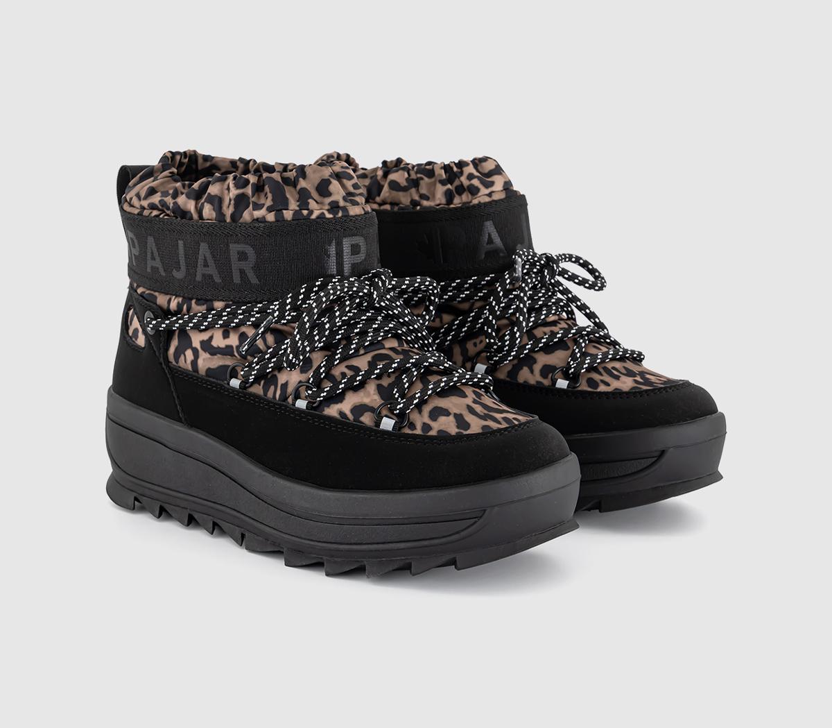 PAJARGalaxy Mini BootsBlack Leopard