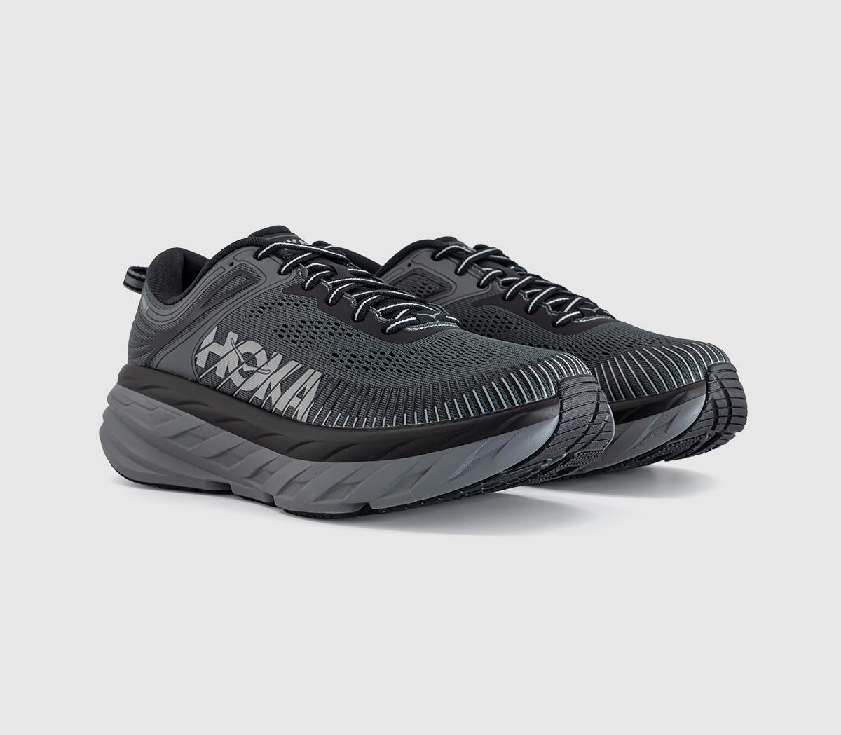 HOKA Bondi 7 Trainers Outer Orbit Satellite Grey - HOKA Bondi