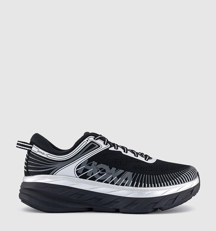 HOKA Bondi 7 Trainers Black Stardust