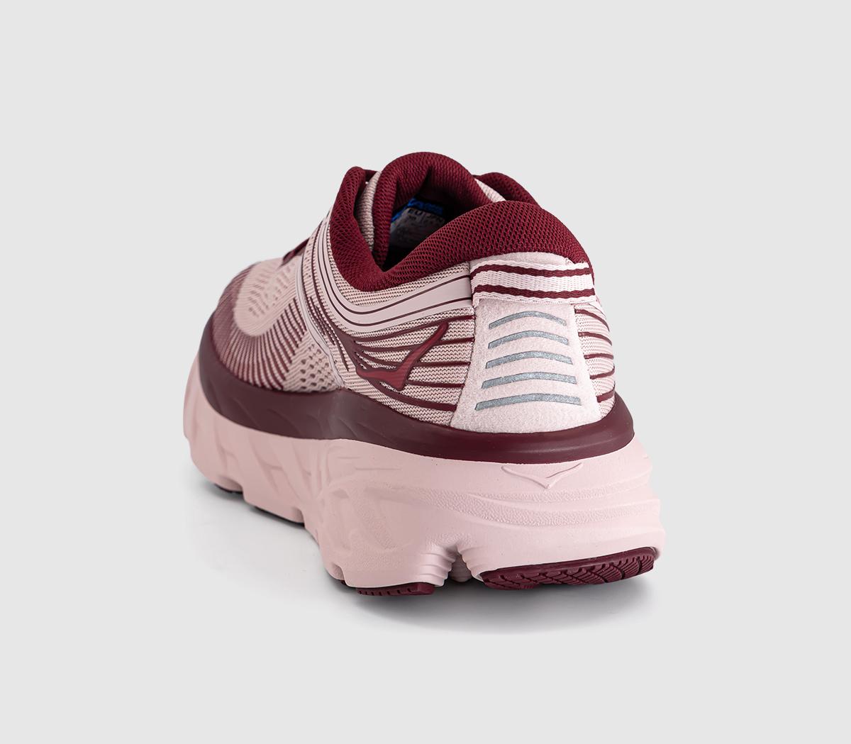 HOKABondi 7 TrainersPink Opal Varsity Burgundy