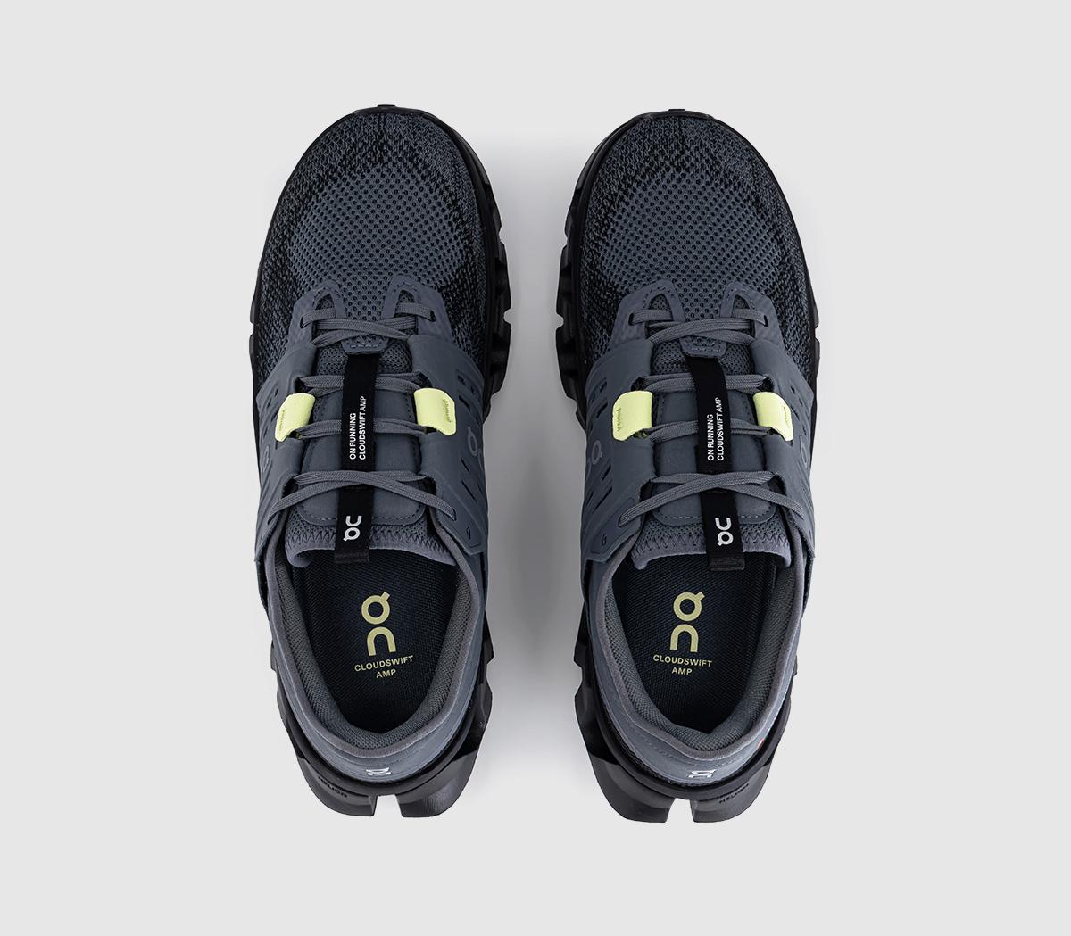 OnCloudswift Amp TrainersStone Black