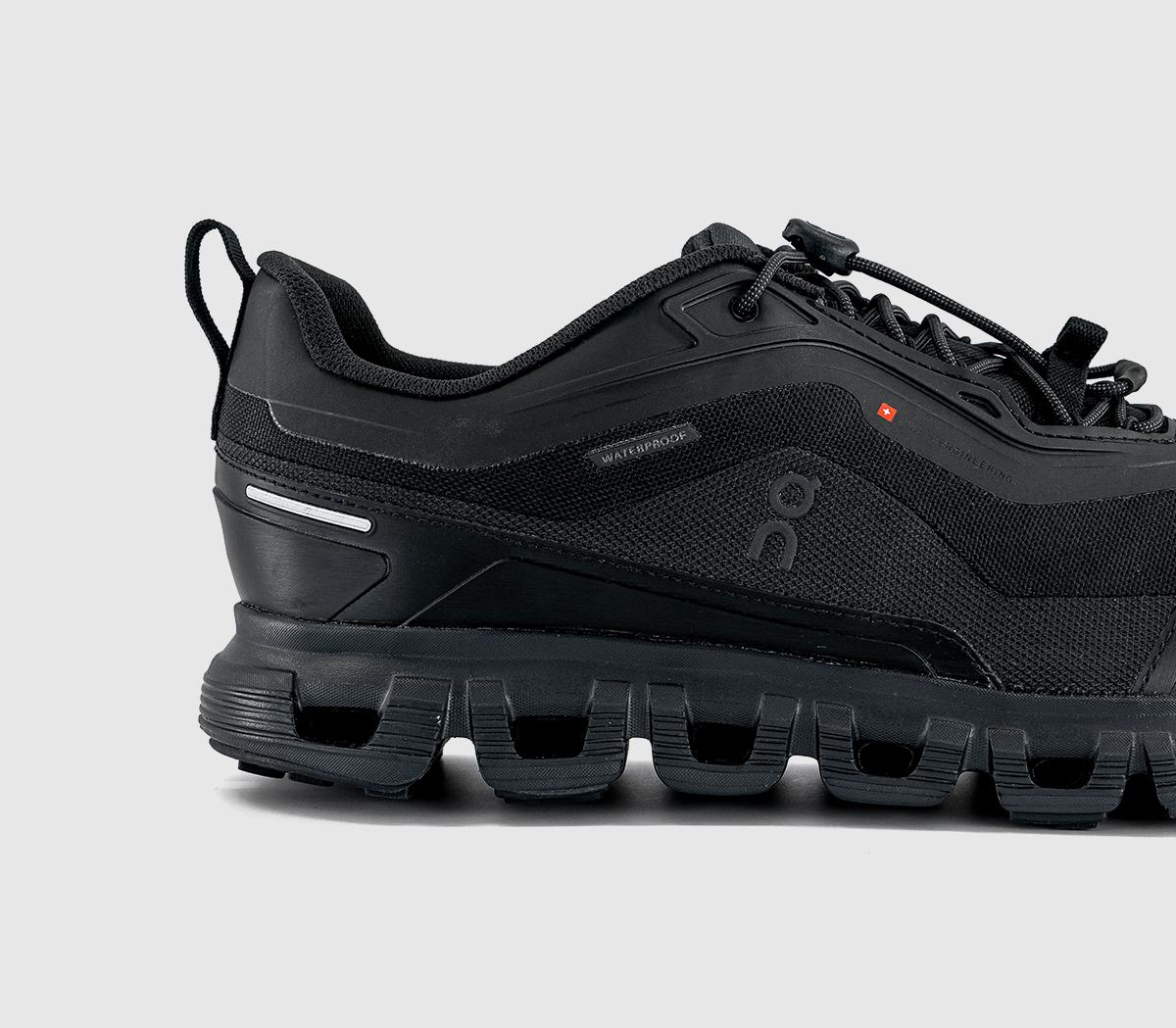 On Cloud 6 Geo Water Proof Trainers Black - ON Cloud