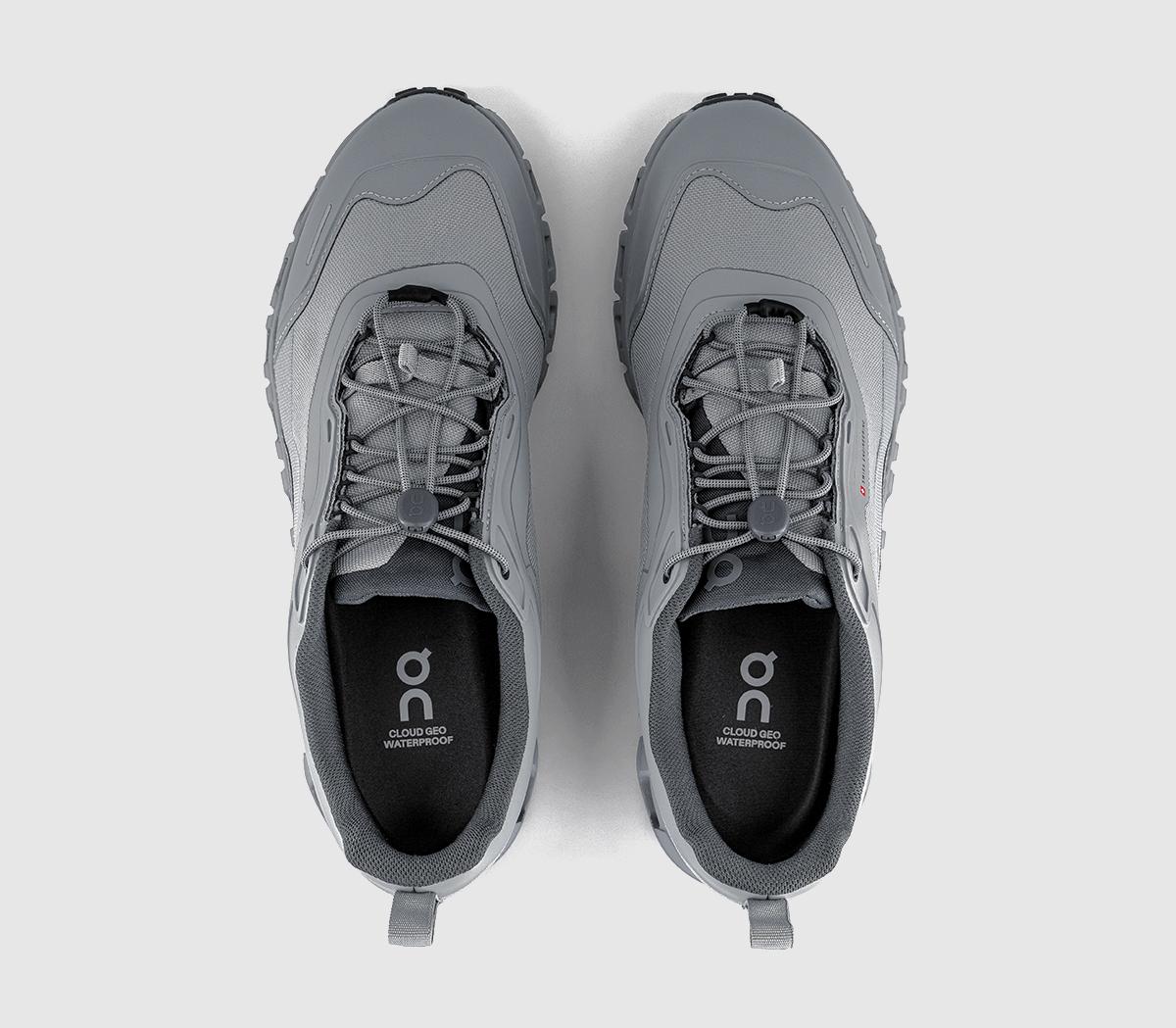 On Cloud 6 Geo Waterproof Trainers Alloy Alloy - ON Cloud