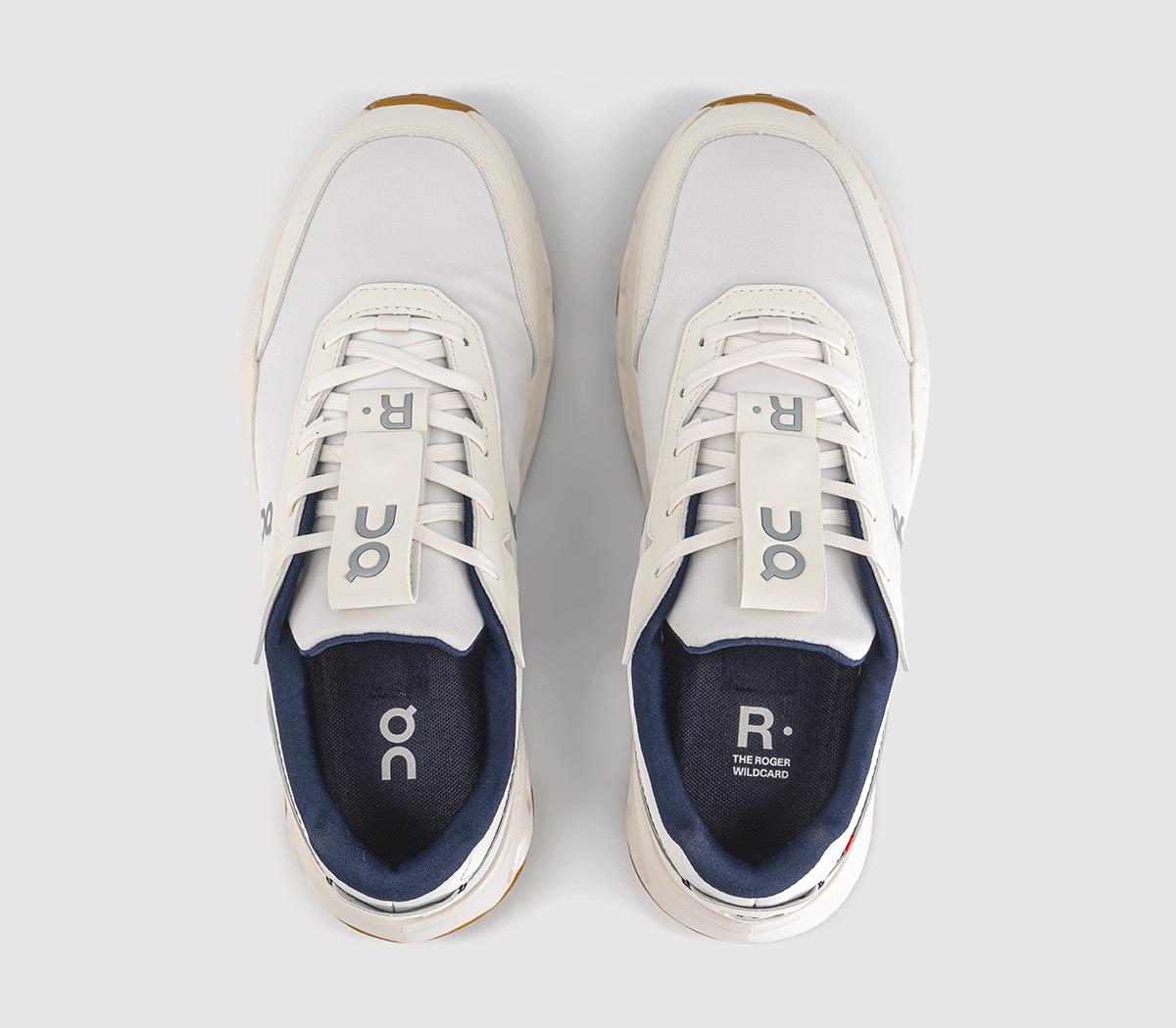 OnThe Roger Wildcard TrainersWhite Midnight
