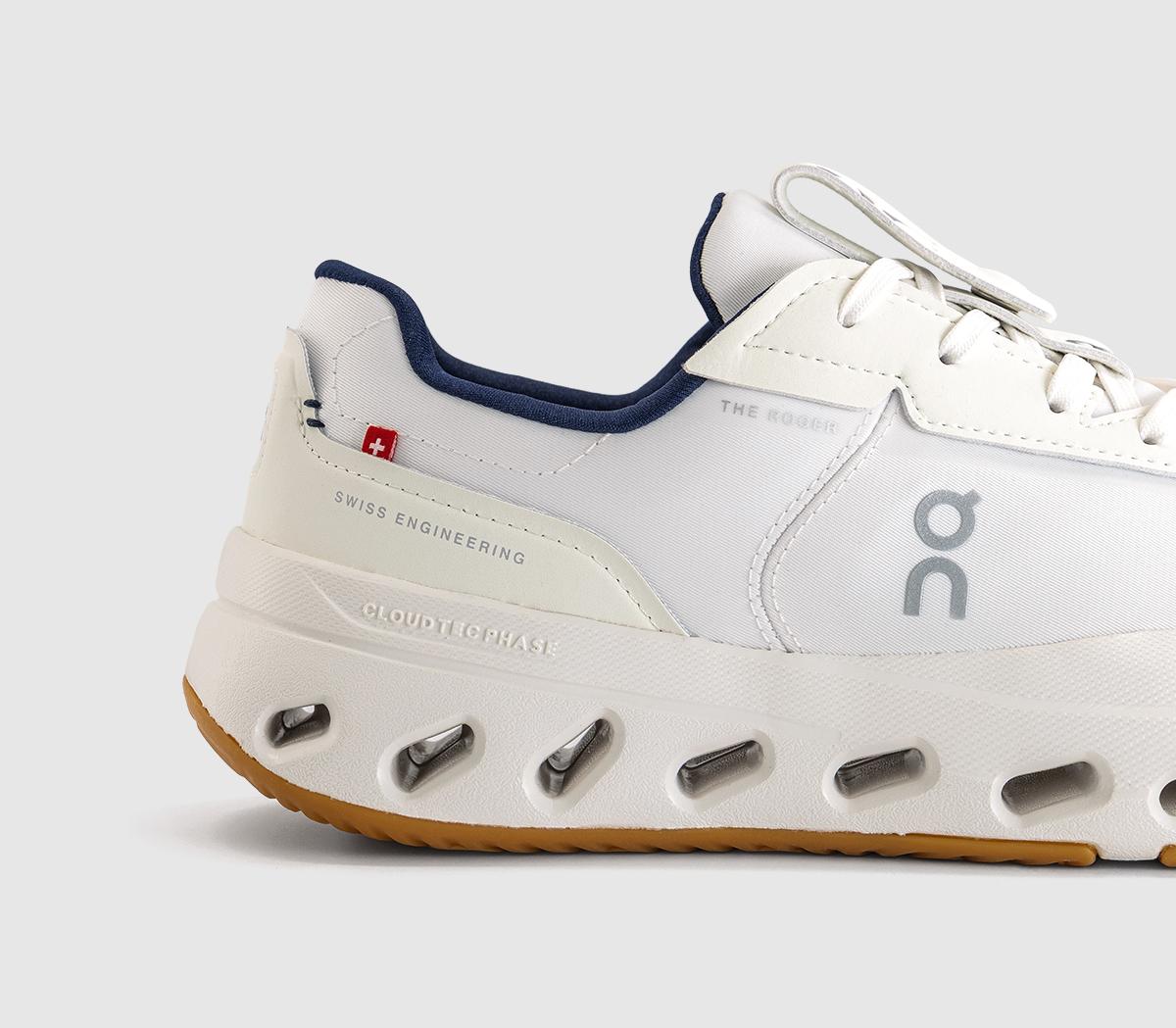 OnThe Roger Wildcard TrainersWhite Midnight